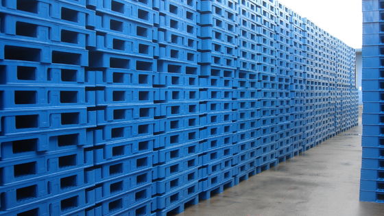 1200x1000 Heavy Duty Euro Plastic Pallet with Customized Logo and High Load Capacity