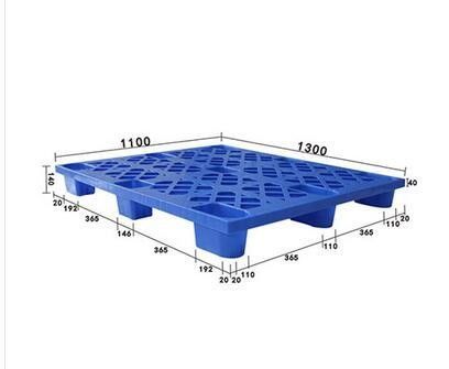 9-Foot HDPE Plastic Pallet for Easy and Safe Handling in Industrial Environments