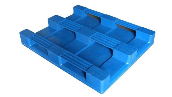 HUADING HDPE Floor Plastic Pallet for Warehouse Racking Single Faced Style 4-way Entry