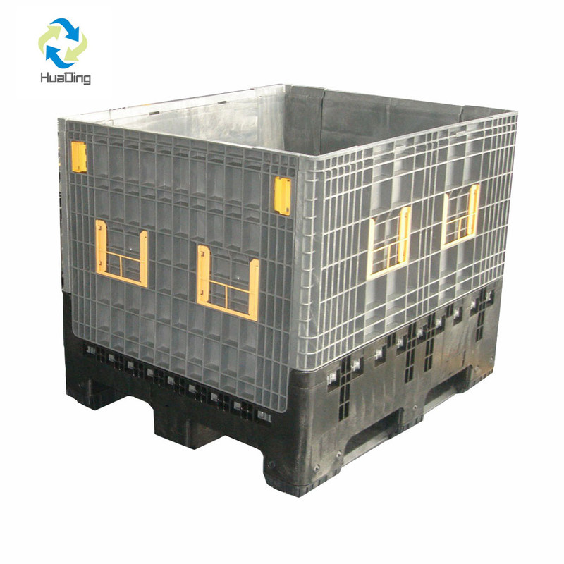 Dynamic Load 1.2T Collapsible Bulk Container with Lid Labeling Options Depending on Volume